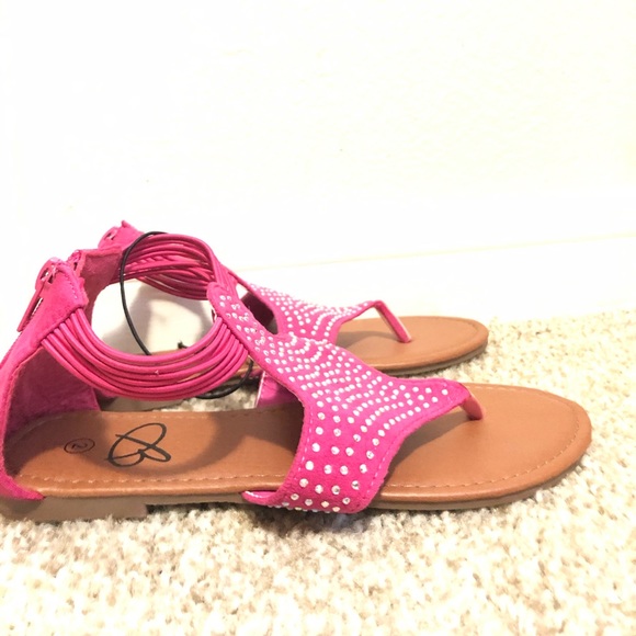 Girls Bobbie brooks sandals new 2 sizes - Picture 2 of 4
